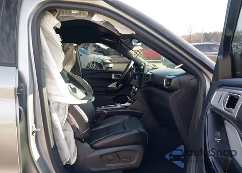 2022 Ford Explorer St из США, поврежденный, VIN 1FM5K8GC5NGC25801